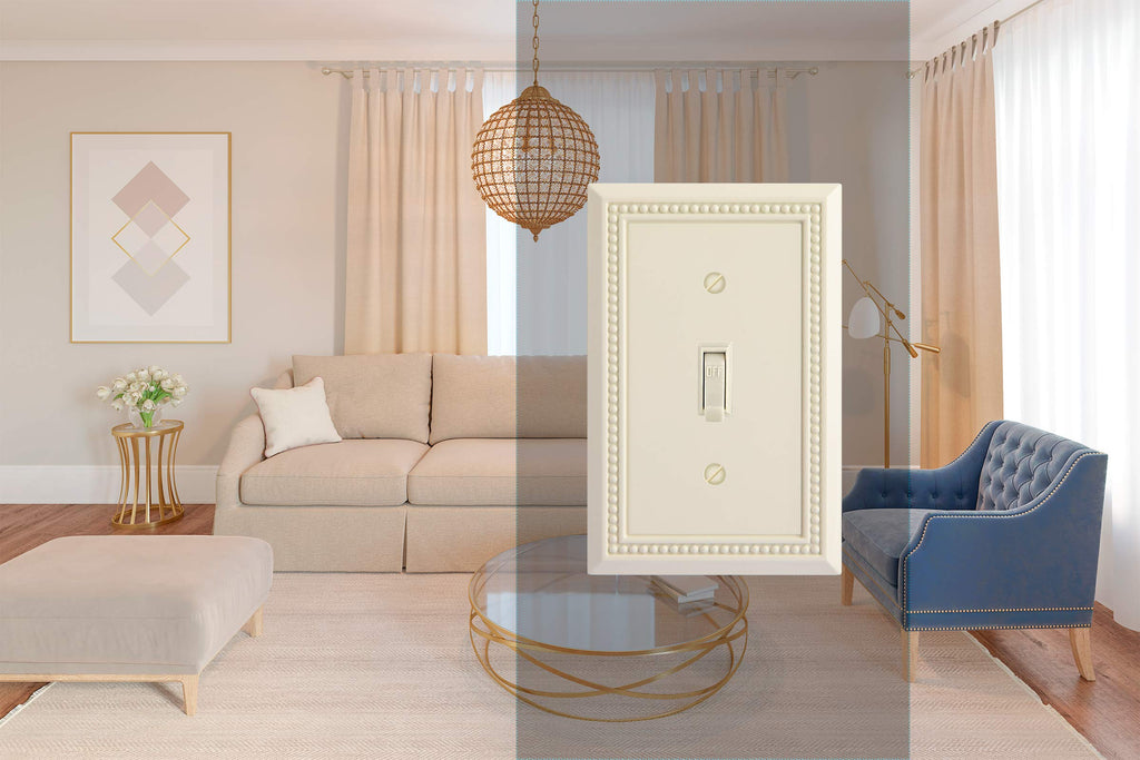 Pearls Heavy Duty Switch Plate/Wall Plate/Outlet Cover