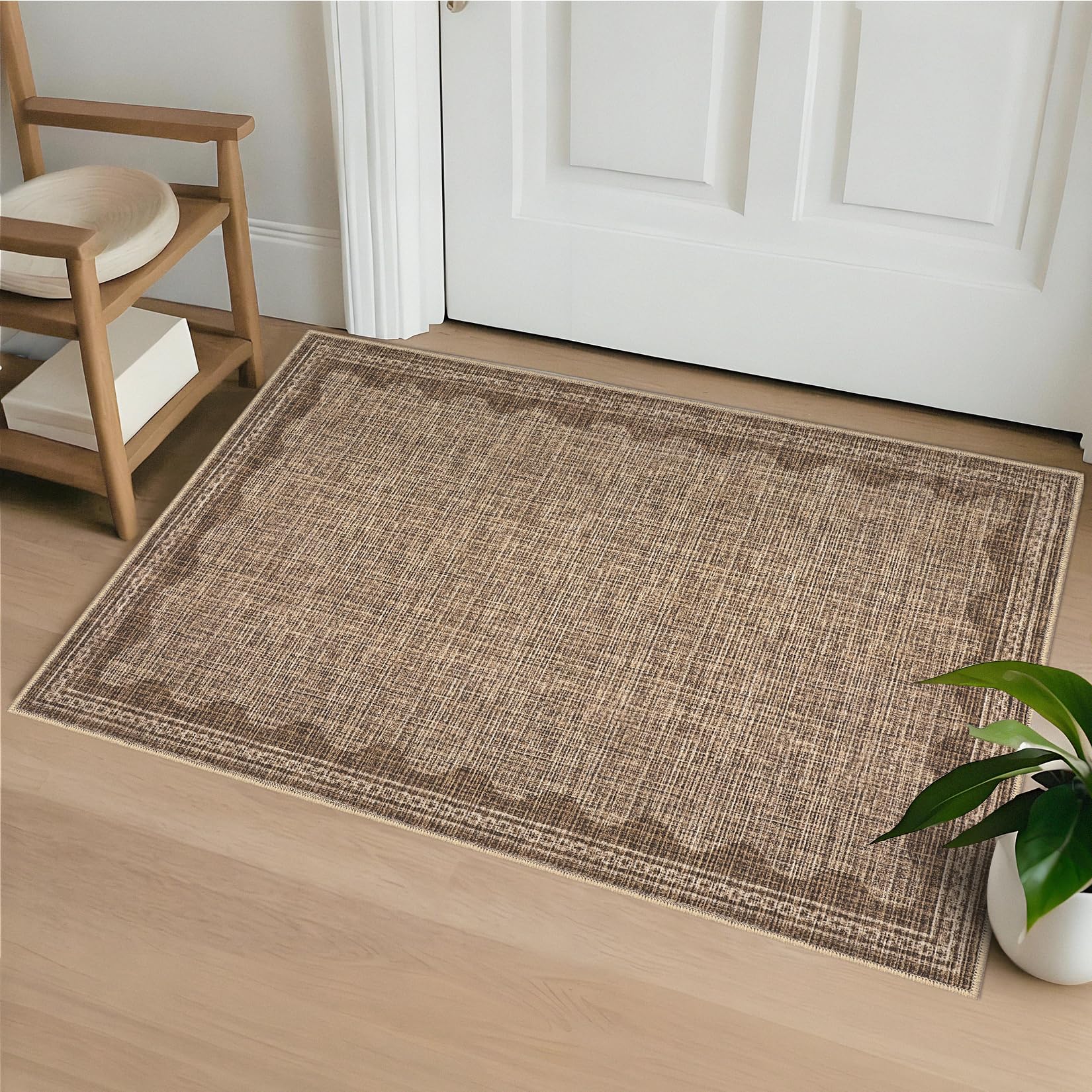 Scalloped Rug Soft Carpet