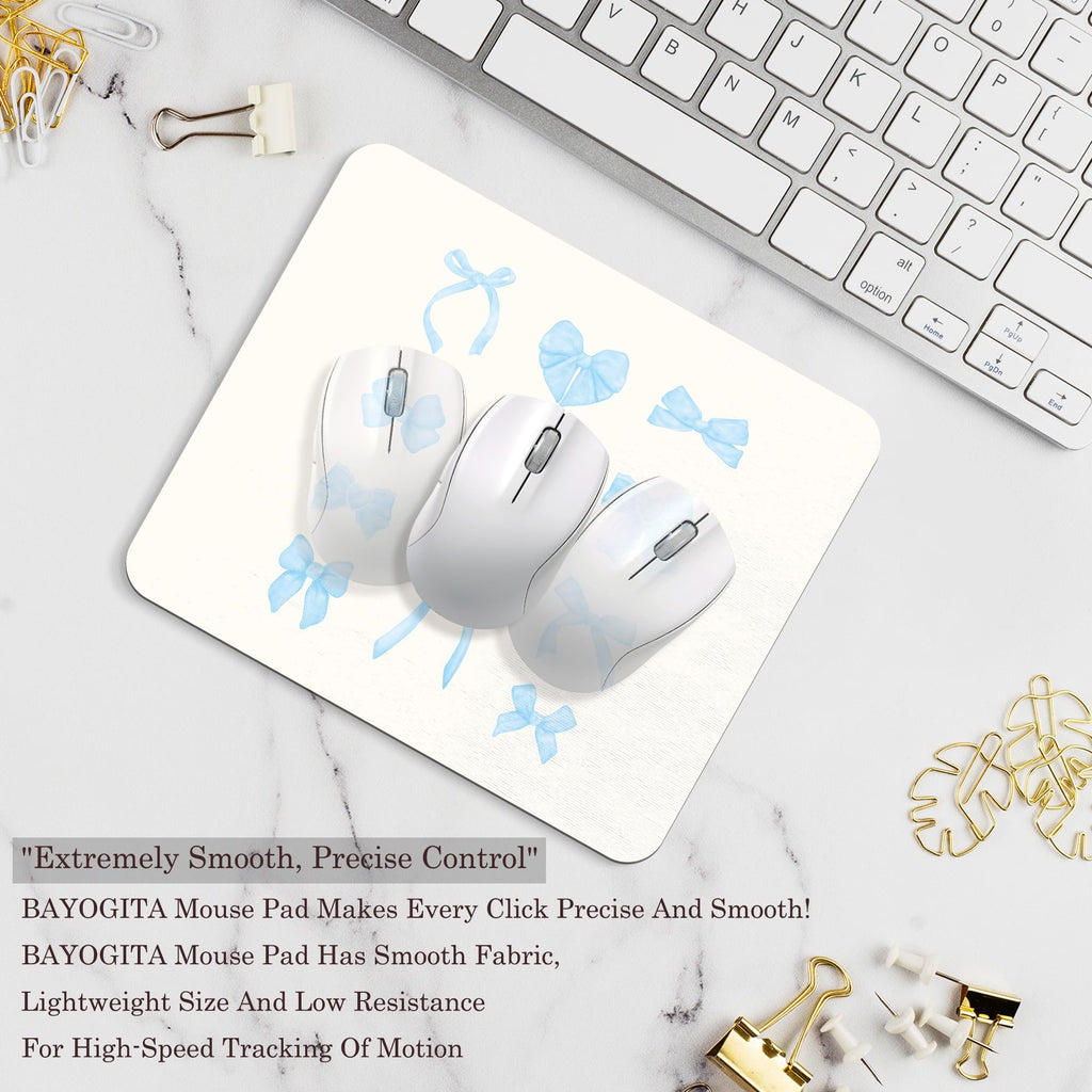 Coquette Mouse Pad, 9.5x8 Inches