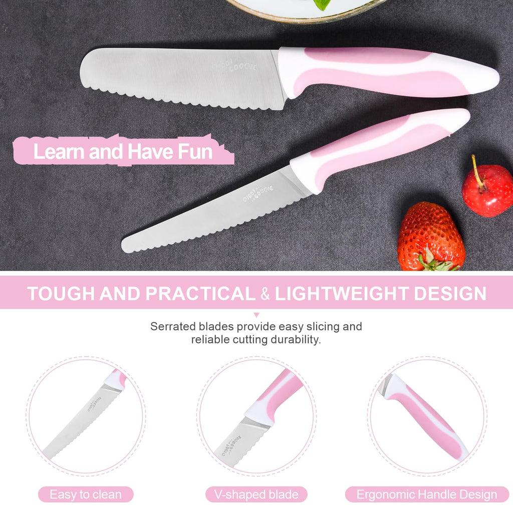 New 5" Serrated Bread Knife - Stainless Steel Tomato & Lettuce Knife