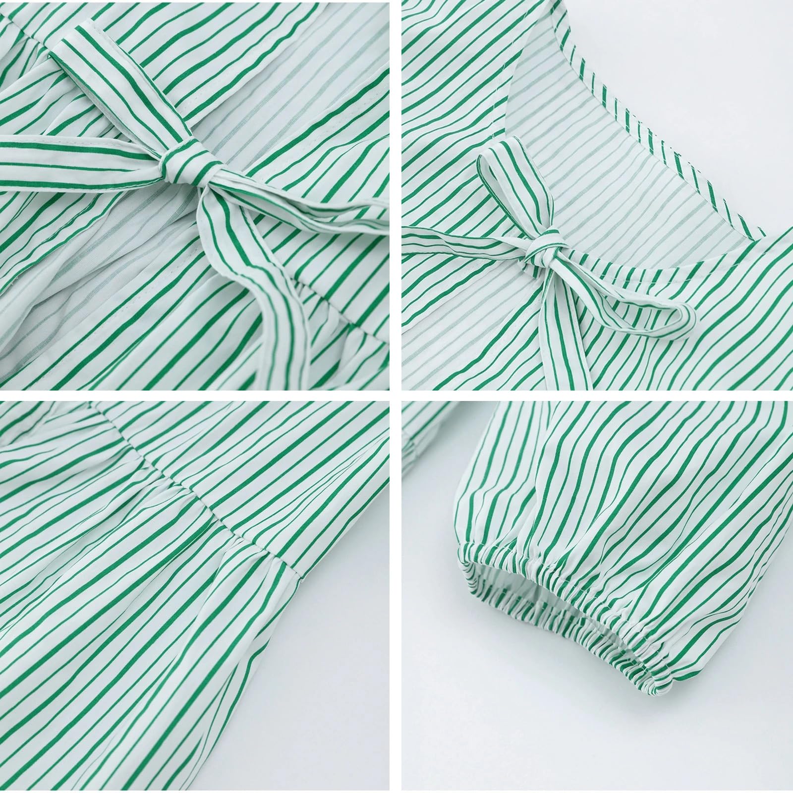 Tie Front Tops Womens Y2k Print Peplum Babydoll Top 3/4 Length Puff Sleeve Coquette Cute Going Out Tops