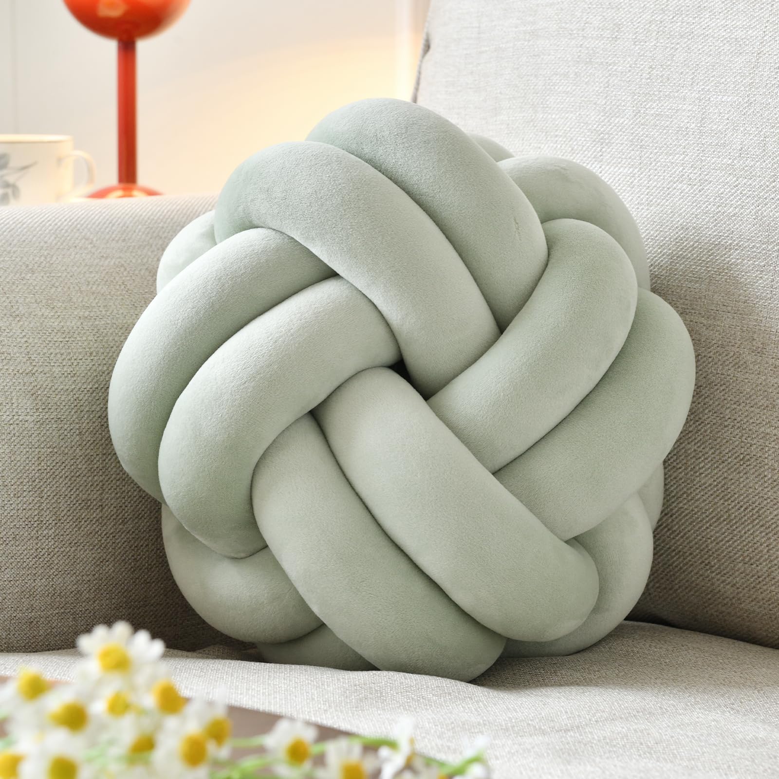 Seashell Decorative Pillow â€?Soft Clam-Shaped Cushion for Sofa, Bed, or Living Room