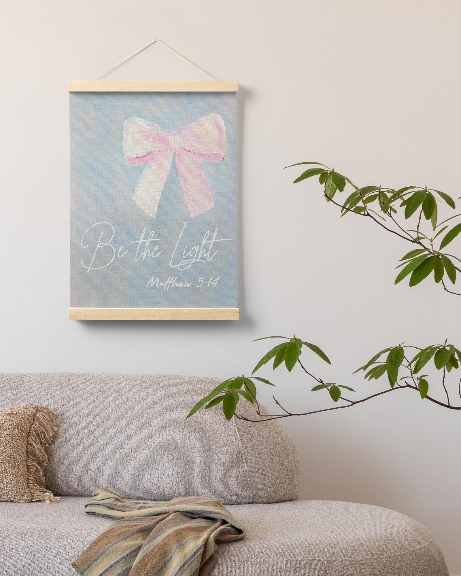Trendy Preppy Poster Hanger Frame, Aesthetic Wall Art Decor