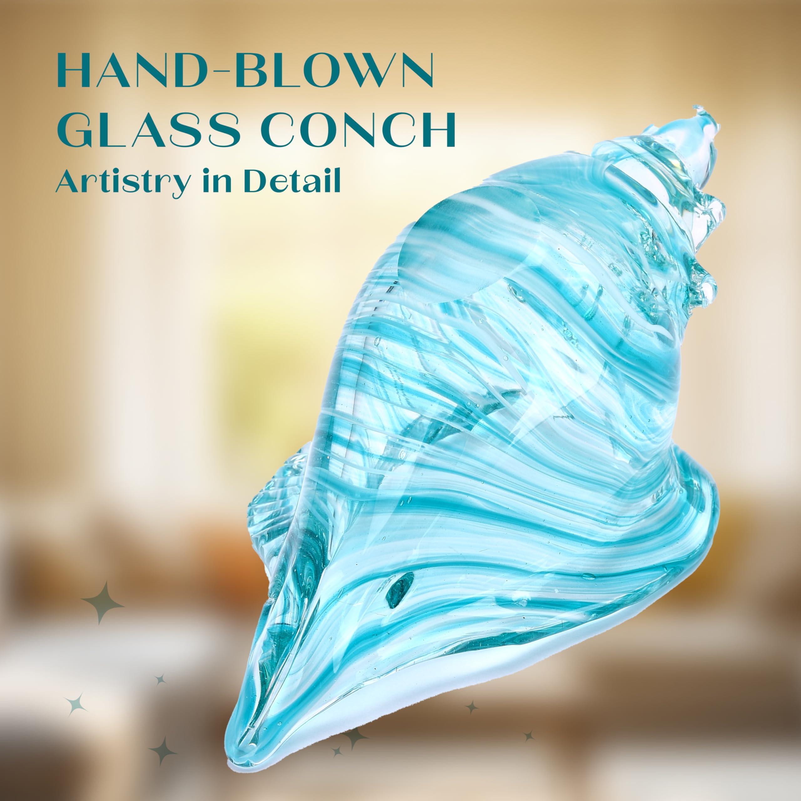 Ceramics Shell Vases Decor Handmade Unique Art Shell Design - Funky Decorative Vase