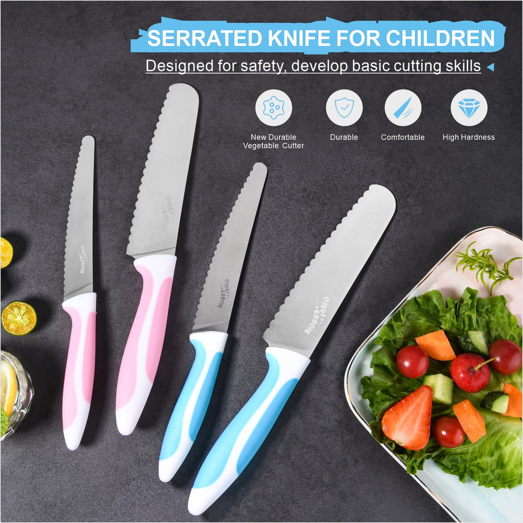 New 5" Serrated Bread Knife - Stainless Steel Tomato & Lettuce Knife
