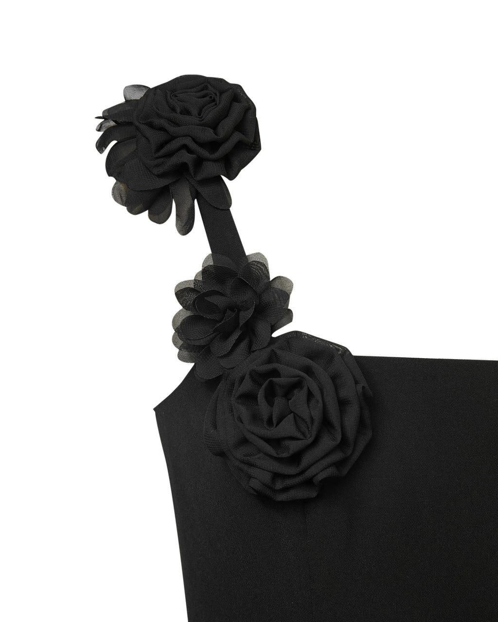 Women's Rosette Applique Mini Dress