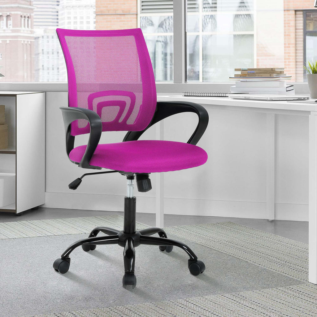 Comfortable Adjustable Mesh Office Chair with Lumbar Support