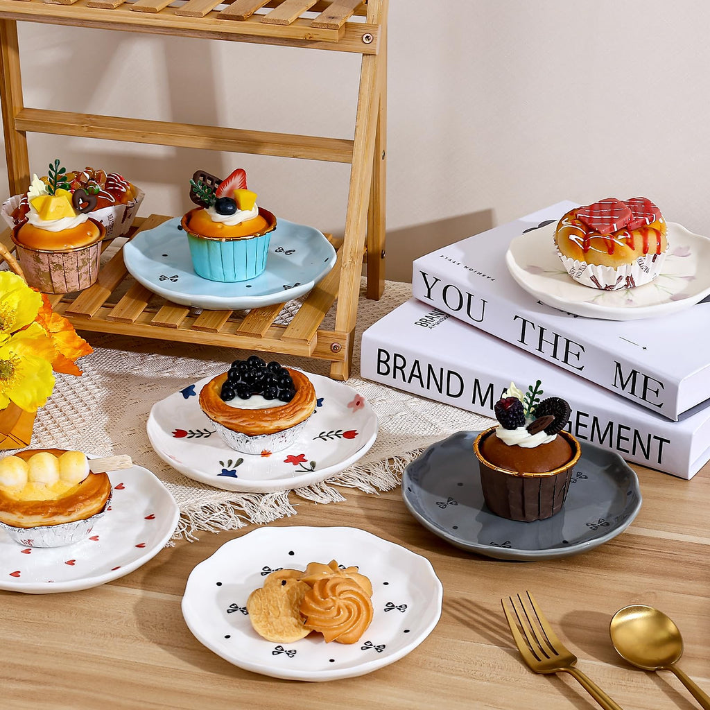Ceramic Dessert Plates, Cute Creative Dinner Plates Design