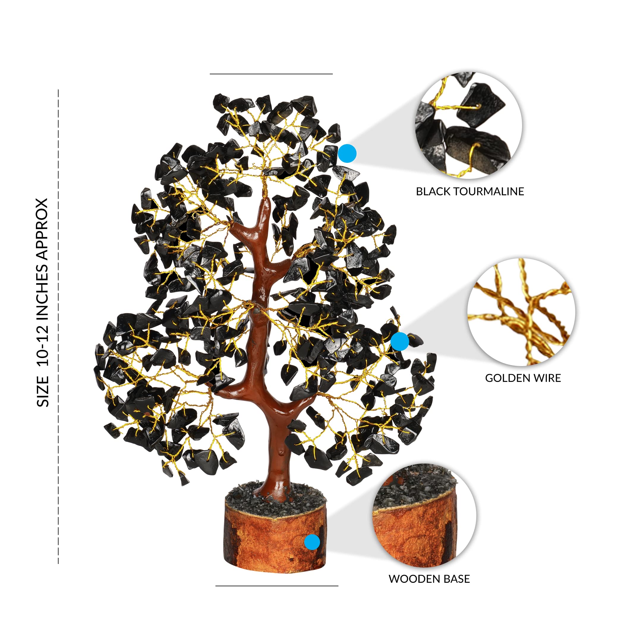 Rose Quartz Crystals Good Luck Money Tree