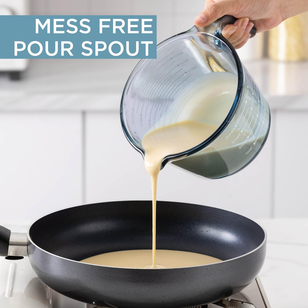 Glass Measuring Cups - Ideal for Cooking and Baking