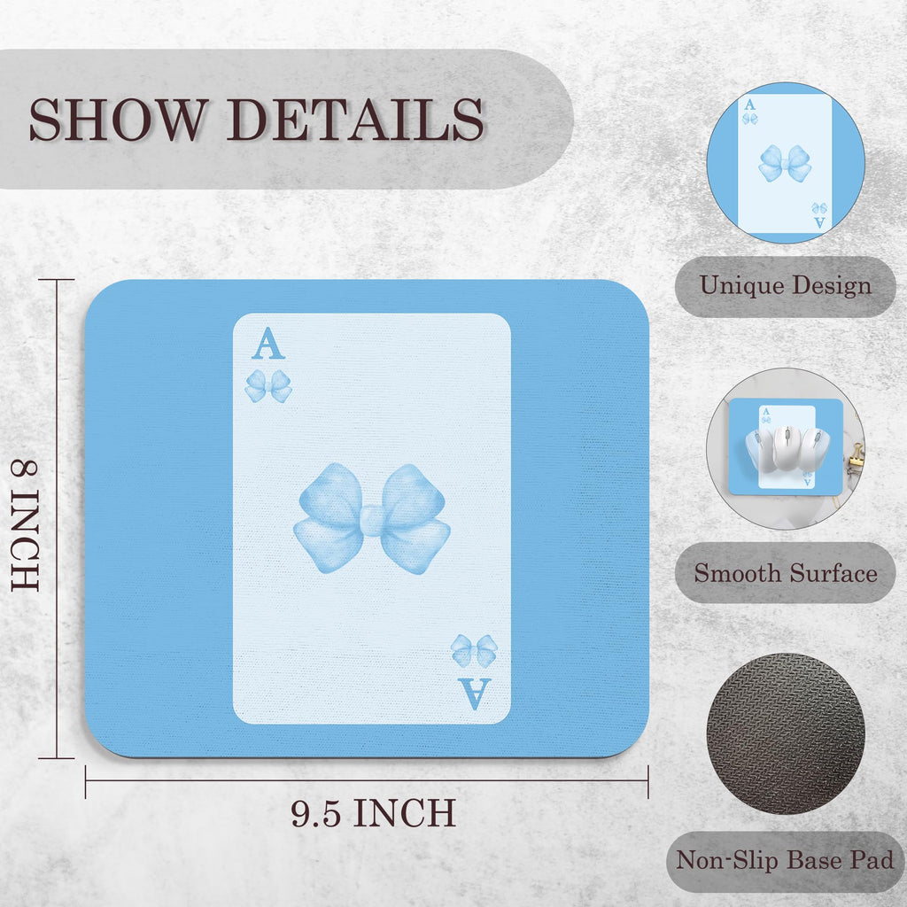 Coquette Mouse Pad, 9.5x8 Inches