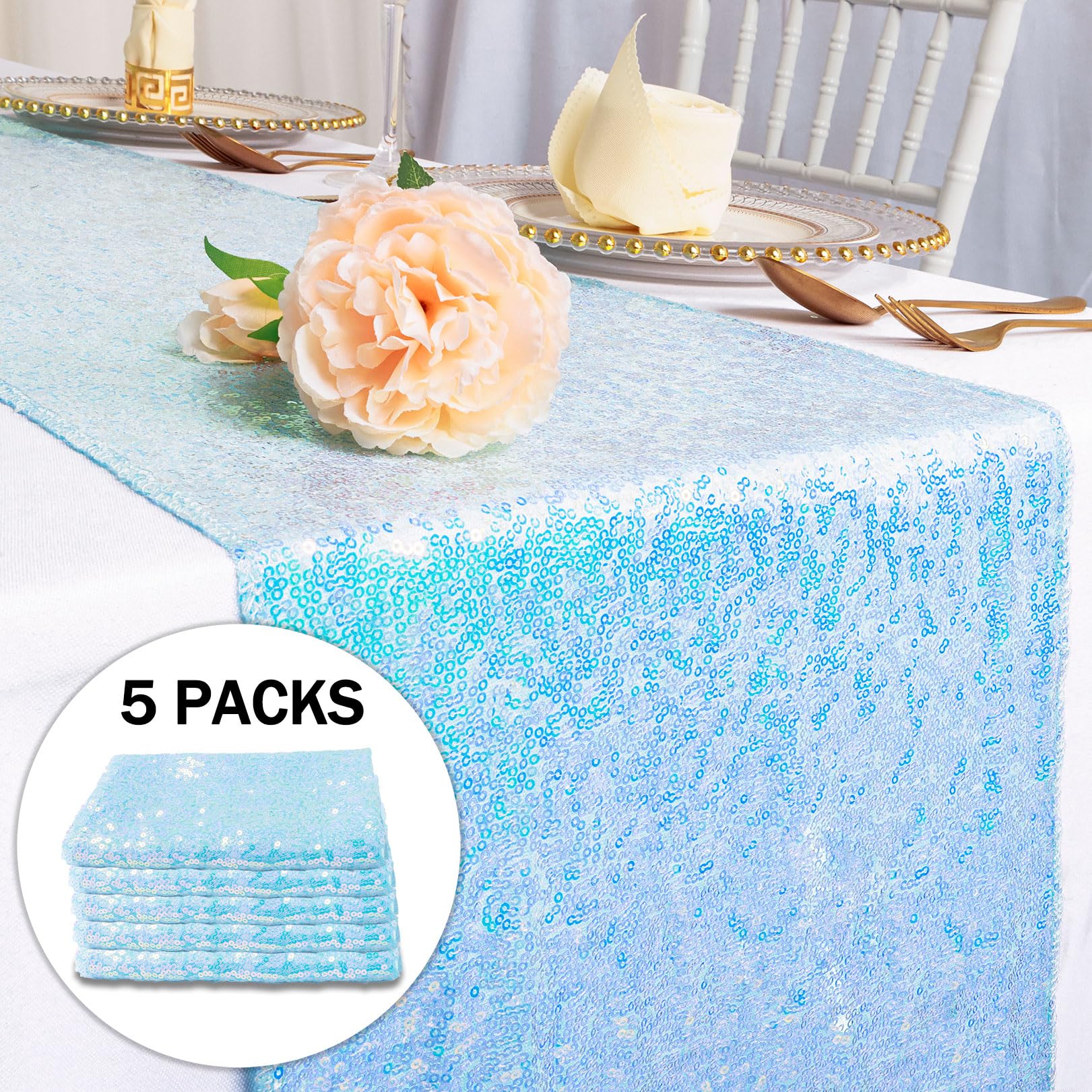 Sequin Table Runner
