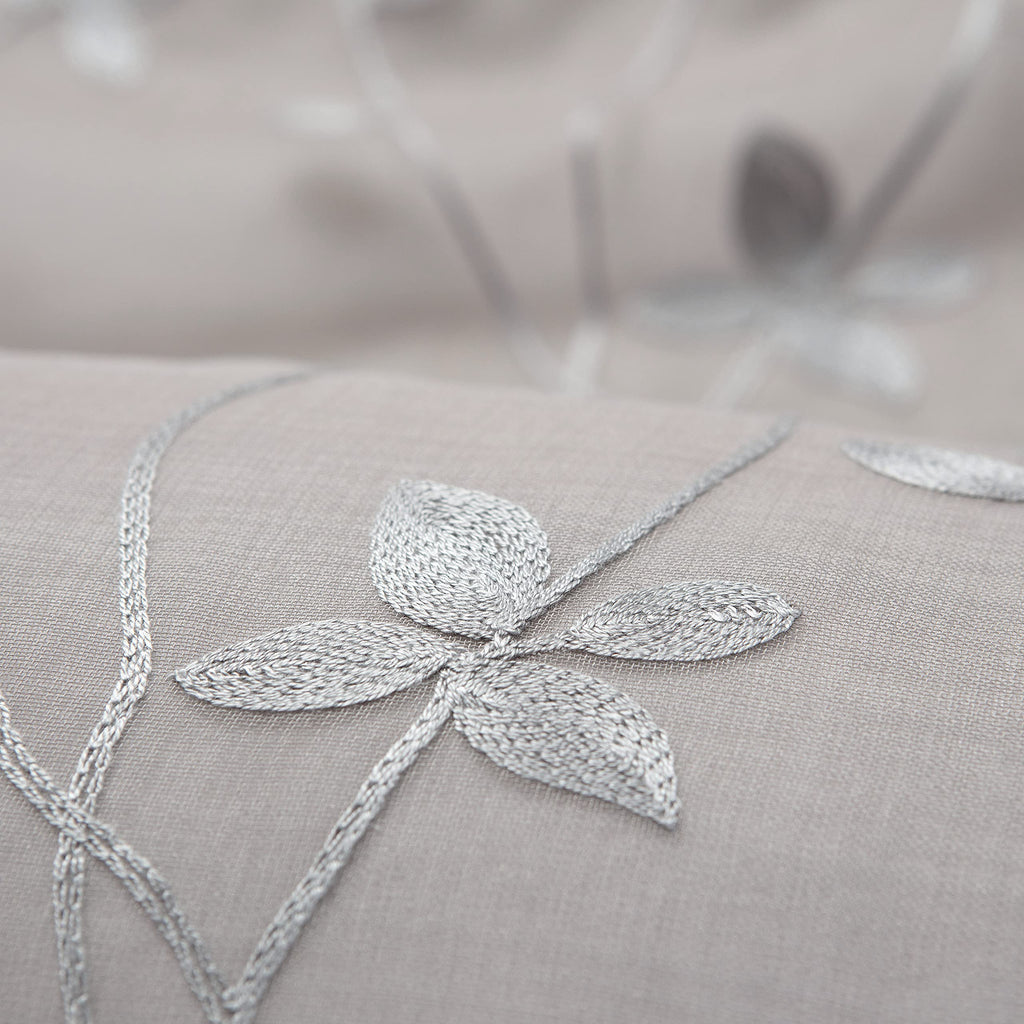 Embroidered Vine Curtains - Sheer Curtains