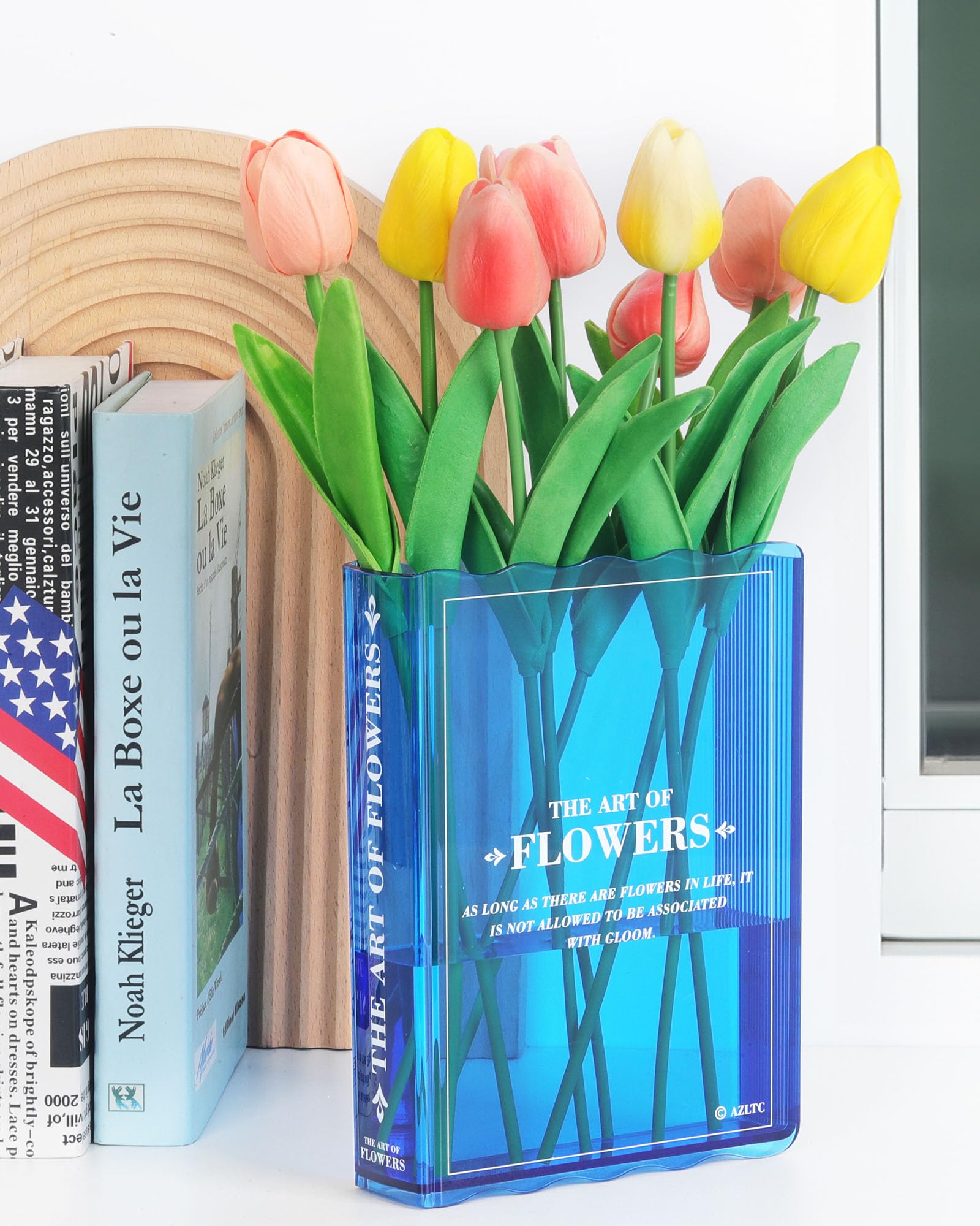 New Book-Shaped Flower Vase â€?Aesthetic Decor