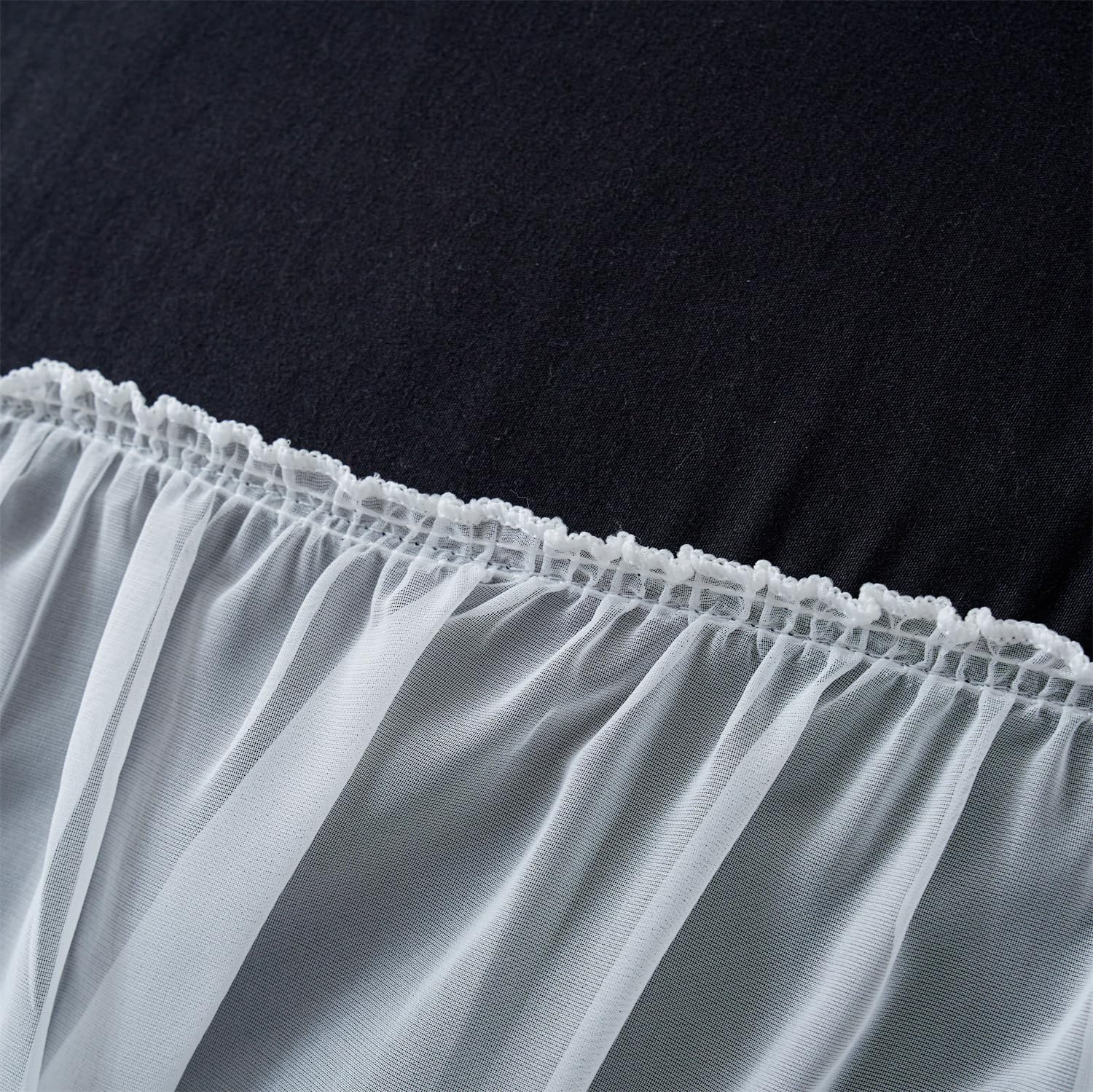 Girls Lace Bedding,Queen Comforter Cover Set, Chic Ruffled Duvet Cover with Lovely Bow,Princess Style 1 Duvet Cover with 2 Pillowcases, No Comforter-Hot Pink,Full Size