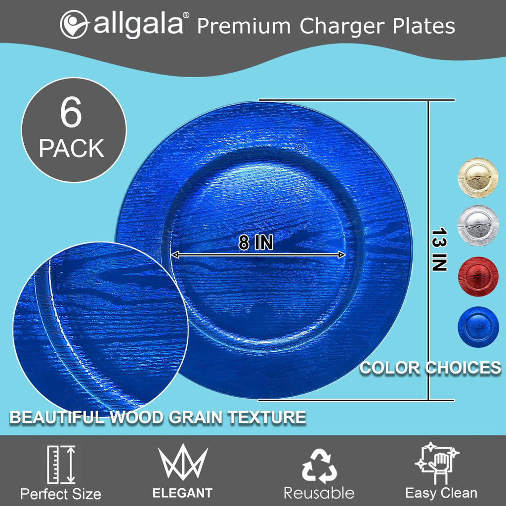 Heavy Quality Round Charger Plates