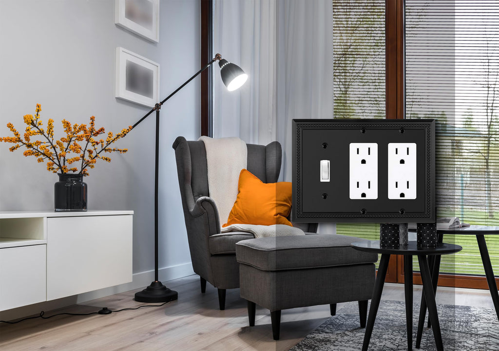 Pearls Heavy Duty Switch Plate/Wall Plate/Outlet Cover