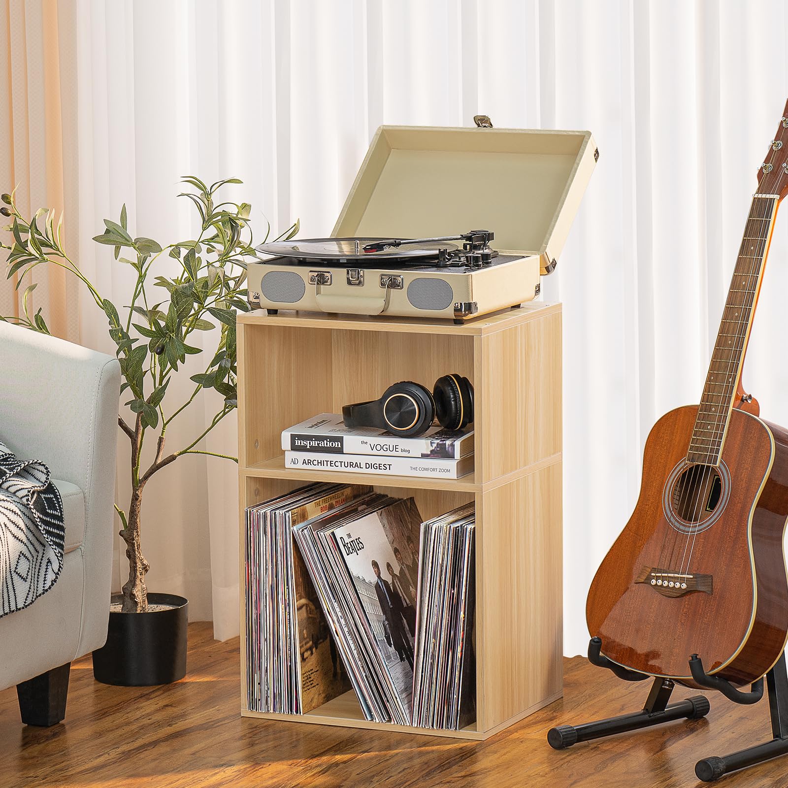 Modern Bookshelf - Large Freestanding Open