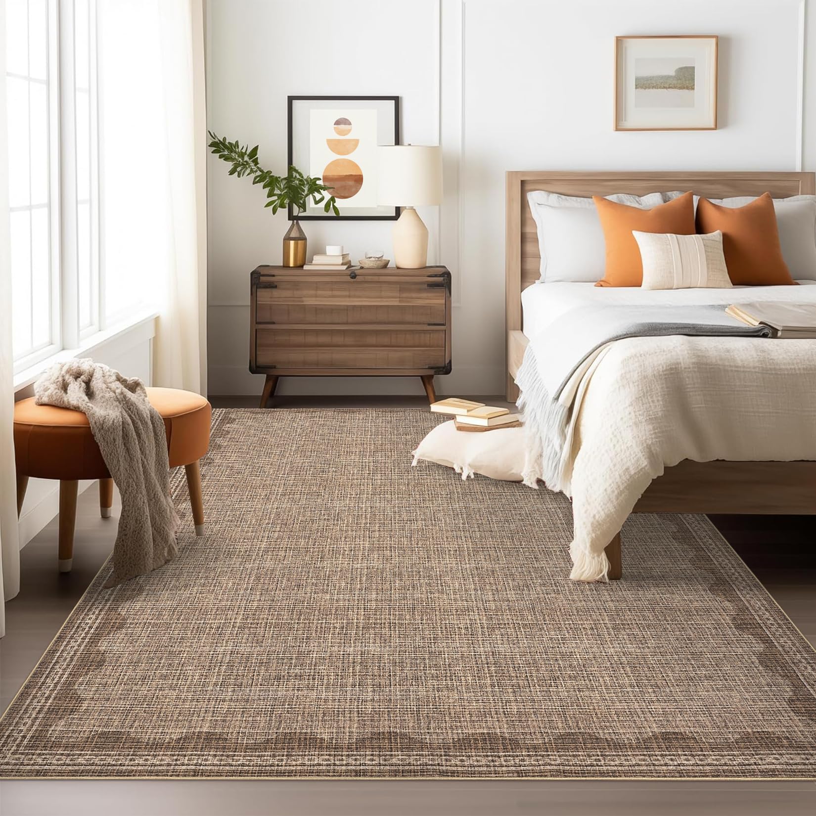 Scalloped Rug Soft Carpet