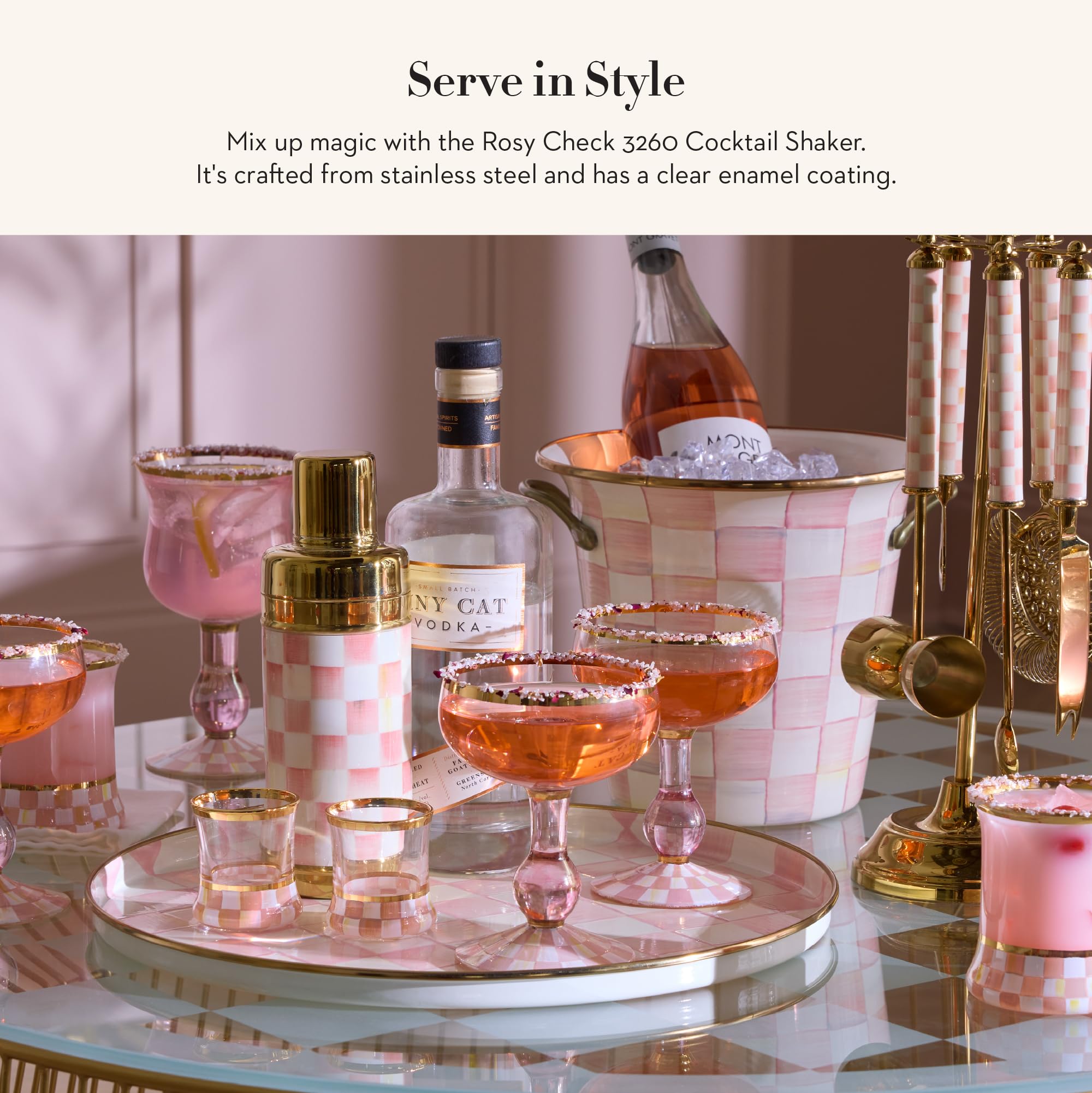 Cocktail Shaker, Stainless-Steel Shaker Cup with Lid, Bartender Equipment for Home, 20 Ounces