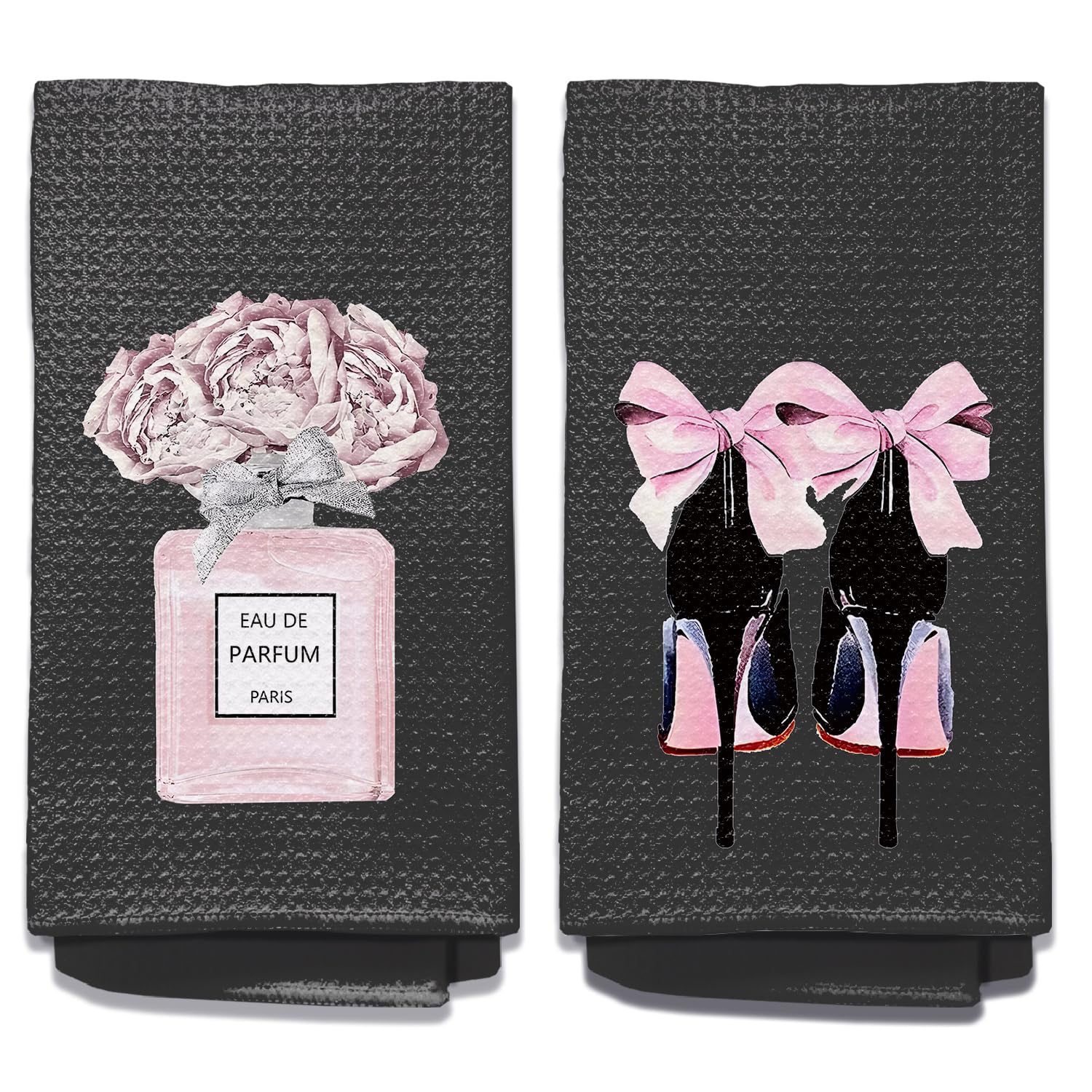 Pink Bathroom Accessories Pink Hand Towels for Bathroom Decorative Towels for Washroom Bath Towels