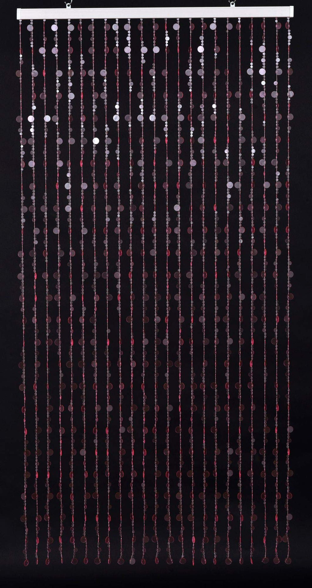 Iridescent Faux Crystal Acrylic Bubble Beaded Curtains for Doorway Room Divider Backdrop Decoration