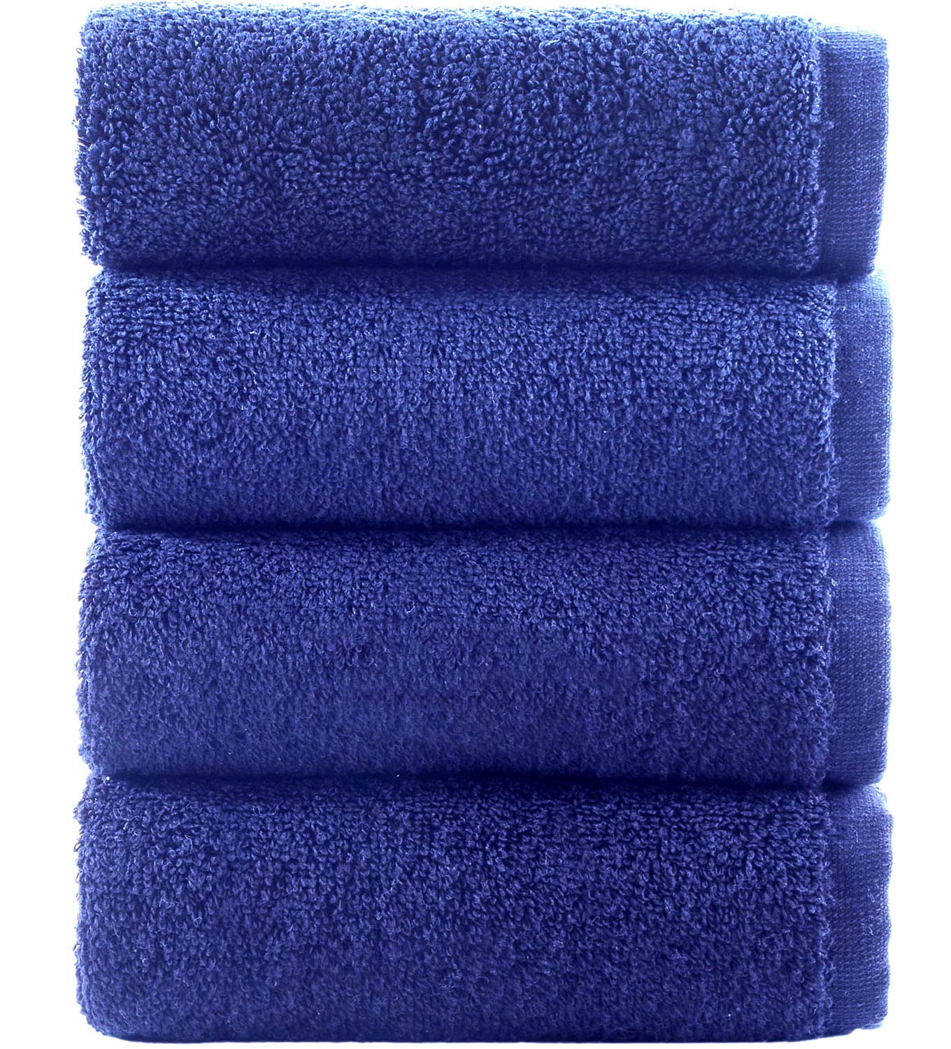 Linen Bath Towels Set for Bathroom Original Turkish Cotton Soft, Absorbent and Premium 2 Bath Towels, 2 Hand Towels, 2 Washcloths