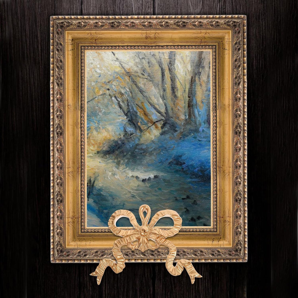 Bowknot Decoration Wall Hanging Resin Bow-knot Wall Art Pendant Photo Frame Bowknot Ornament for Furniture Wall Decor Bedroom