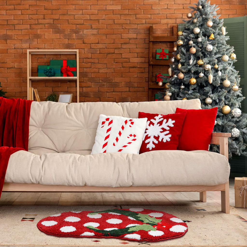 Flower Shower Mat Summer Bathroom Rug Flower Shape Shower Mat Door Cute Bath Summer Bathroom Decoratio Non Slip Washable Bath Rug