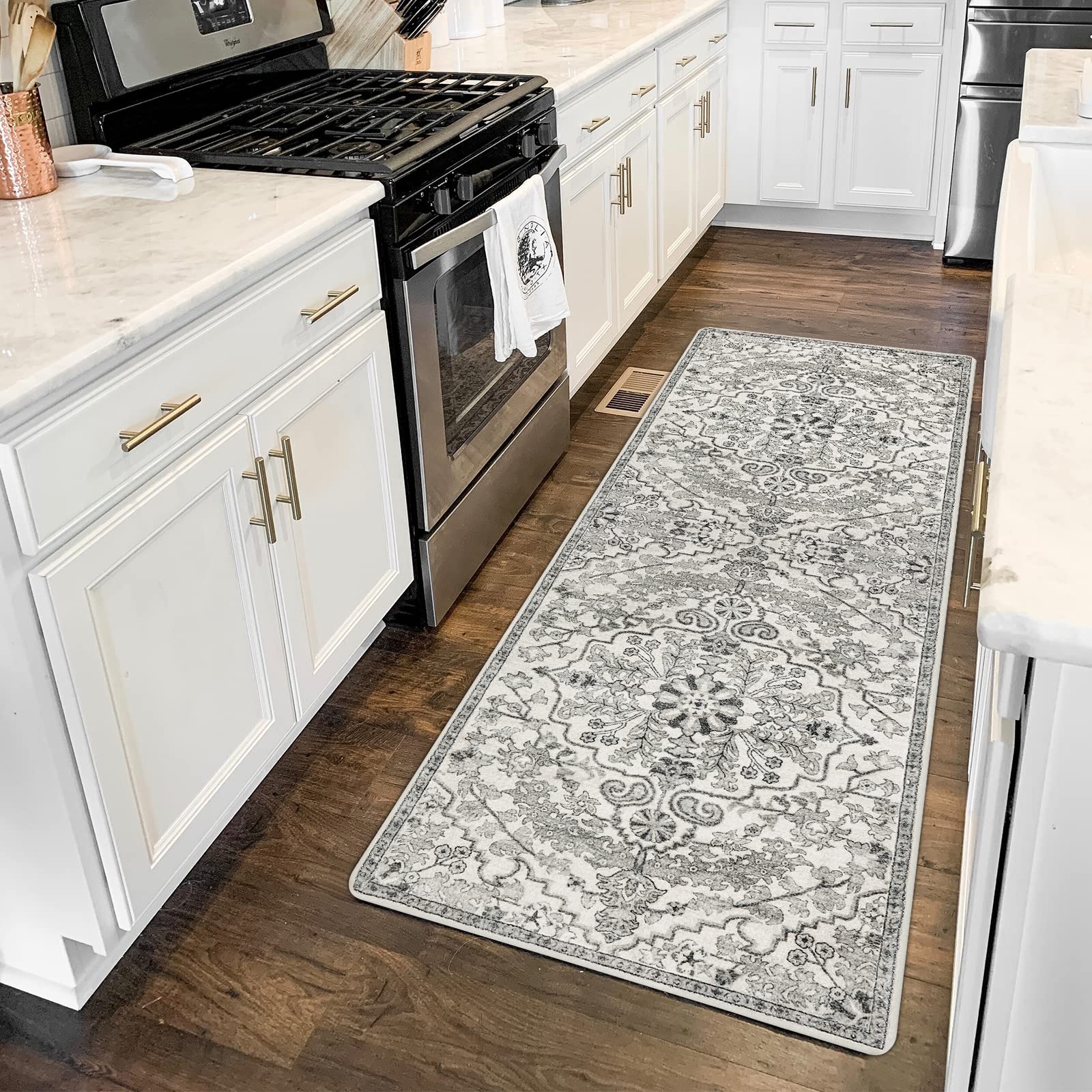 Floral Bohemian Medallion Area Rugs