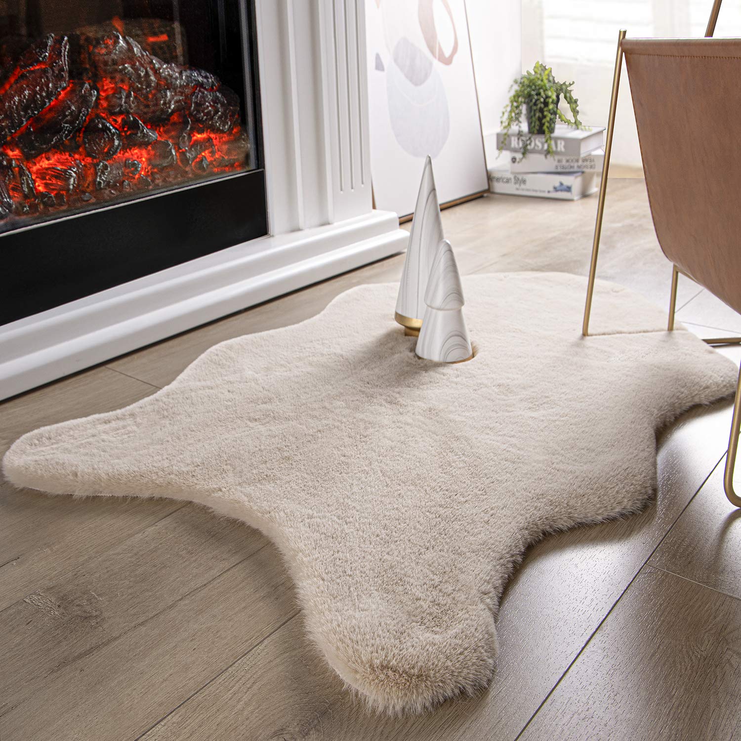 Ultra Soft Faux Area Rug
