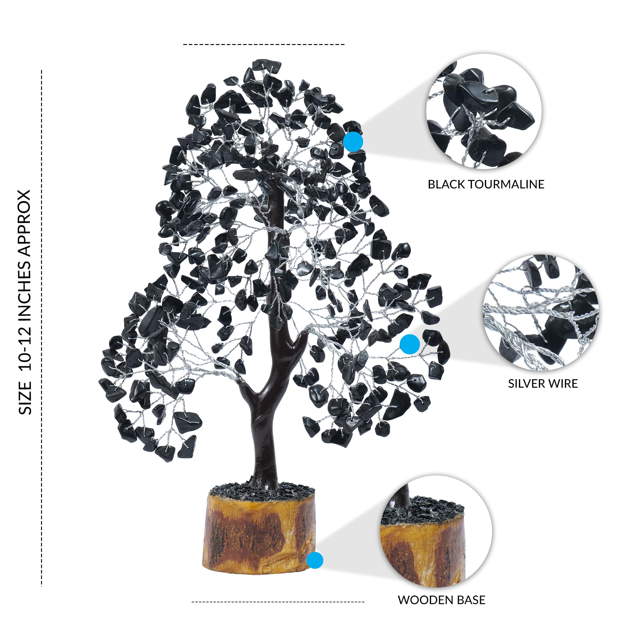 Rose Quartz Crystals Good Luck Money Tree