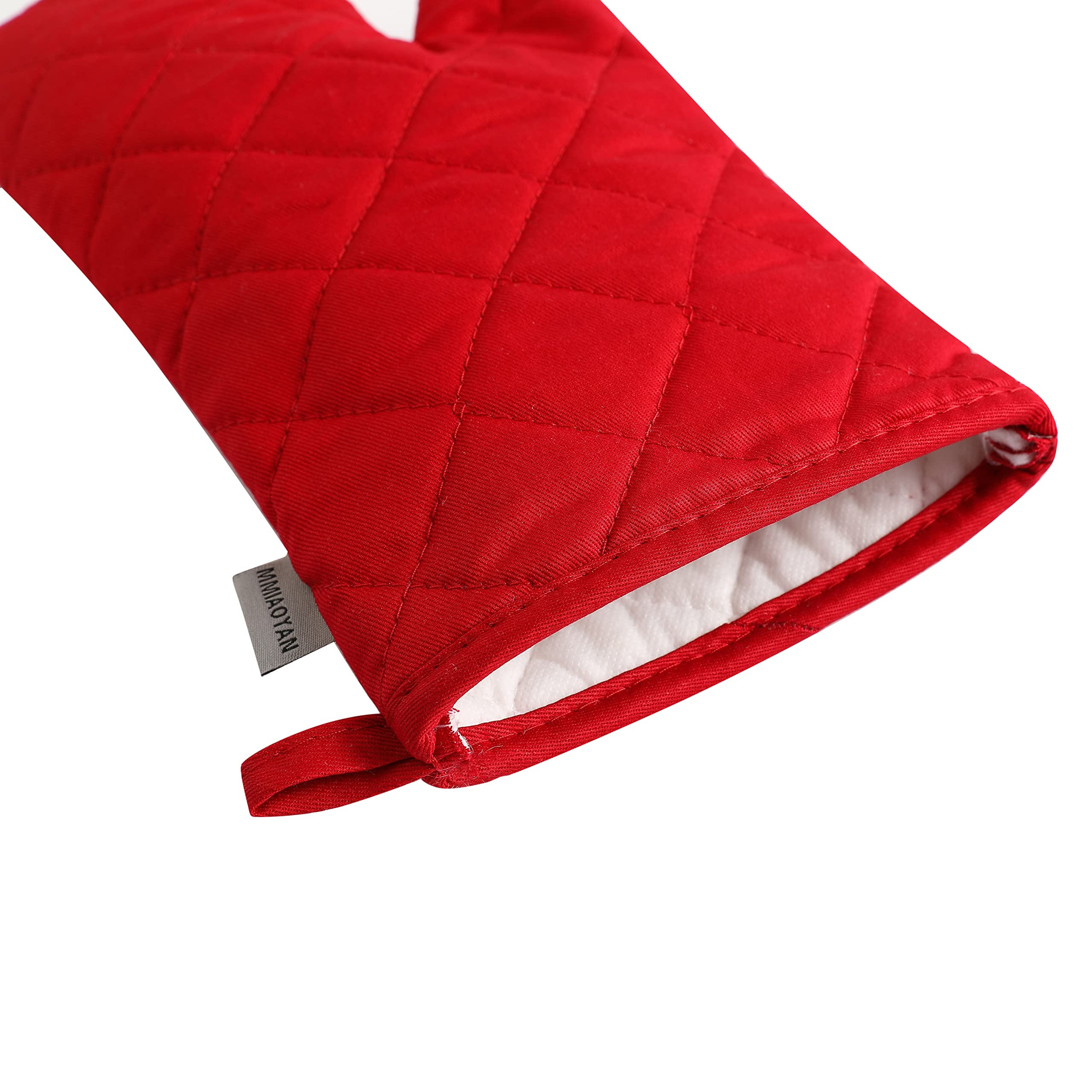 Oven Mitts and Pot Holders 4 pcs Set,High Heat Resistant 500 Degree Extra Thicken