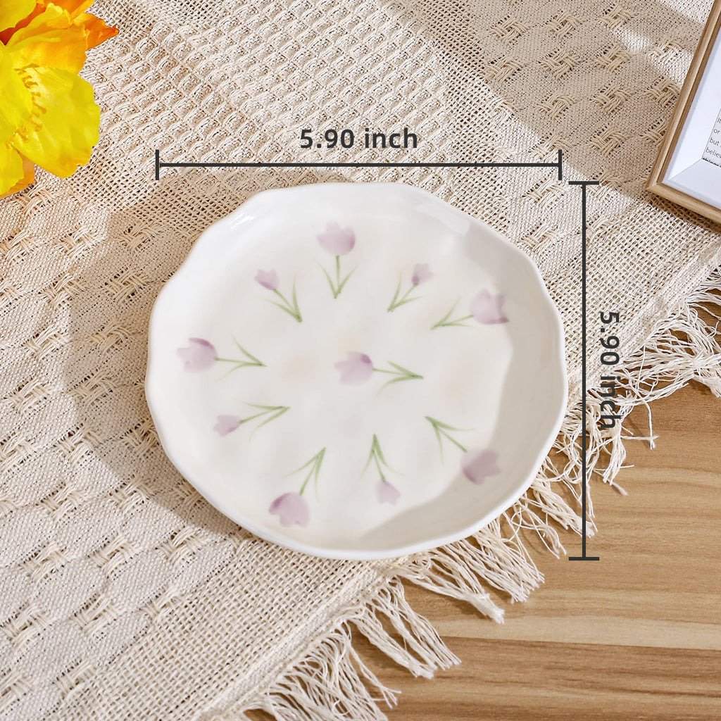Ceramic Dessert Plates, Cute Creative Dinner Plates Design