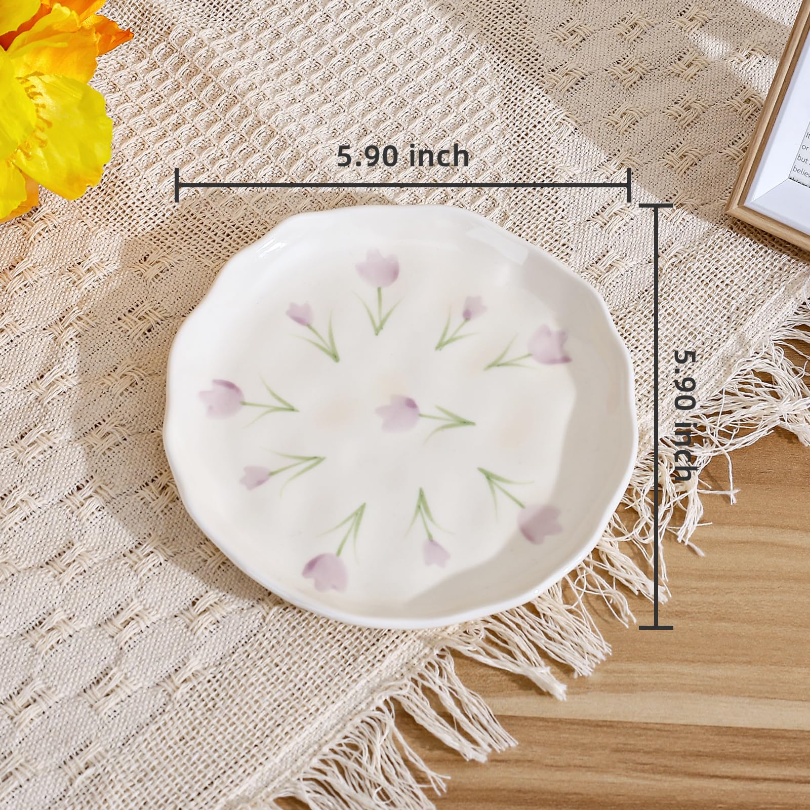 Ceramic Dessert Plates, Cute Creative Dinner Plates Design