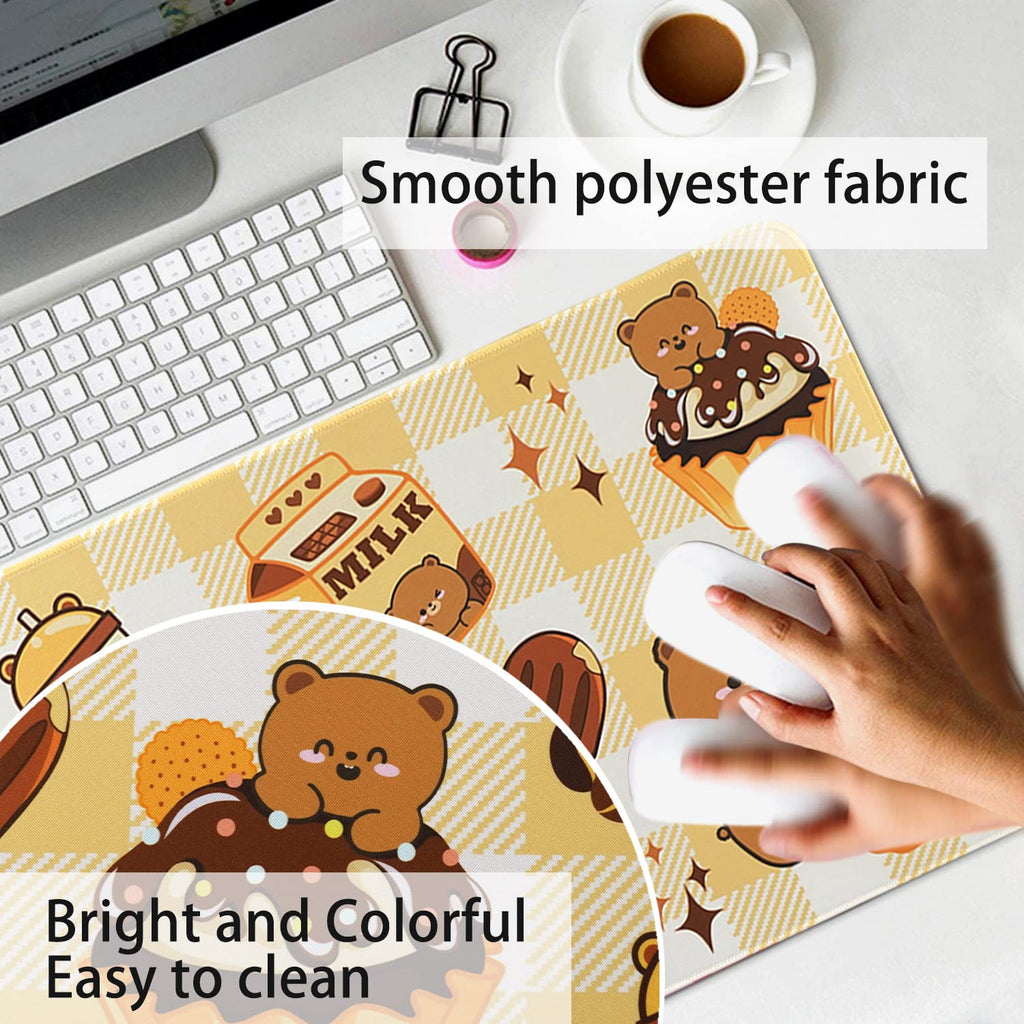 Kawaii Gaming Mouse Pad for Desk, Extended Large 31.5 X 11.8 Inch
