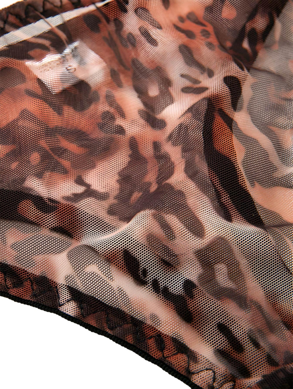 Sexy Mesh Sheer Push Up Lingerie Set