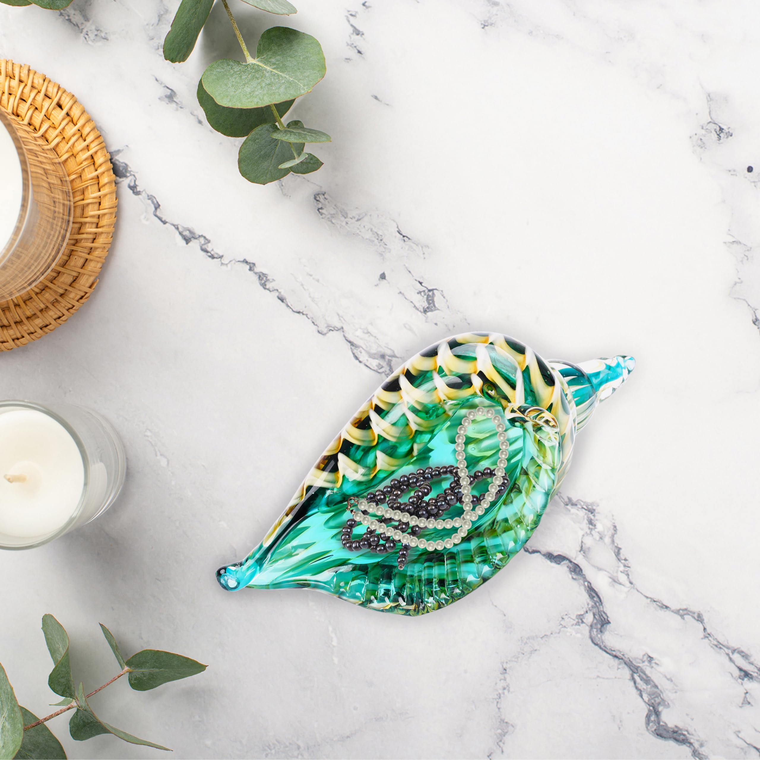 Ceramics Shell Vases Decor Handmade Unique Art Shell Design - Funky Decorative Vase