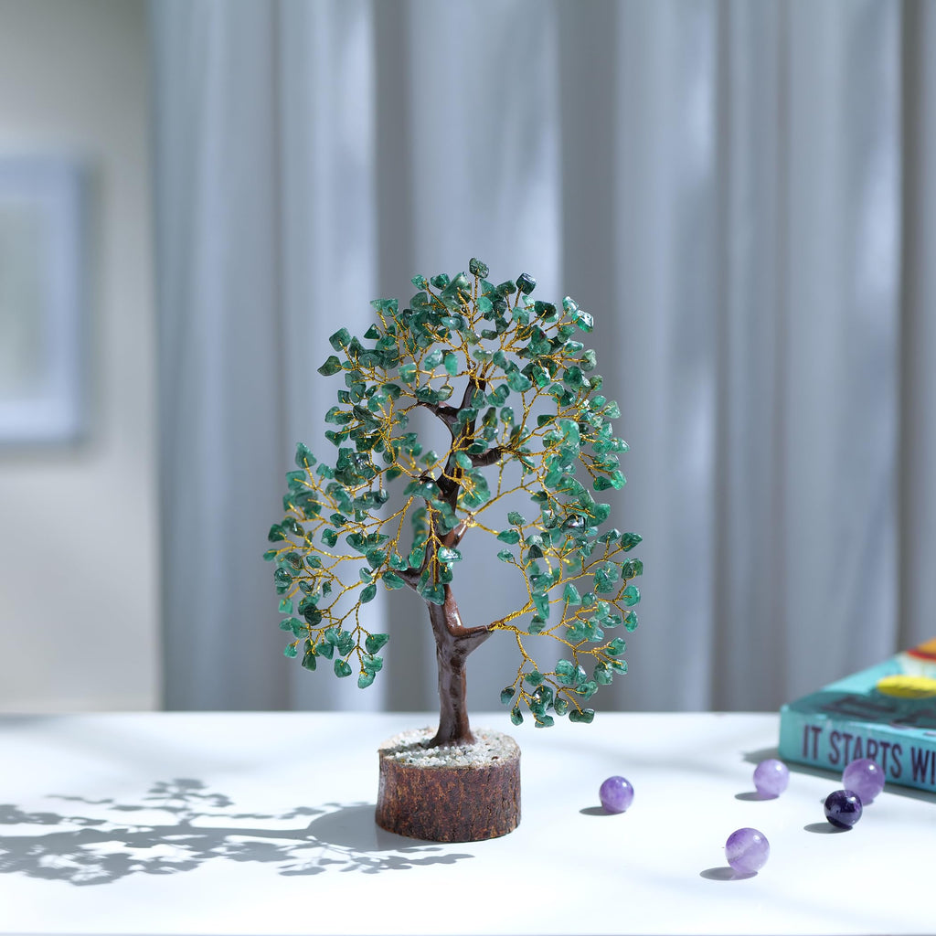 Rose Quartz Crystals Good Luck Money Tree