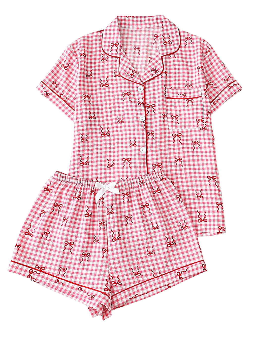 Women's Silk Satin Pajama Set Print Sleepwear Short Sleeve Button Down Pjs Shorts Cheetah Loungewear