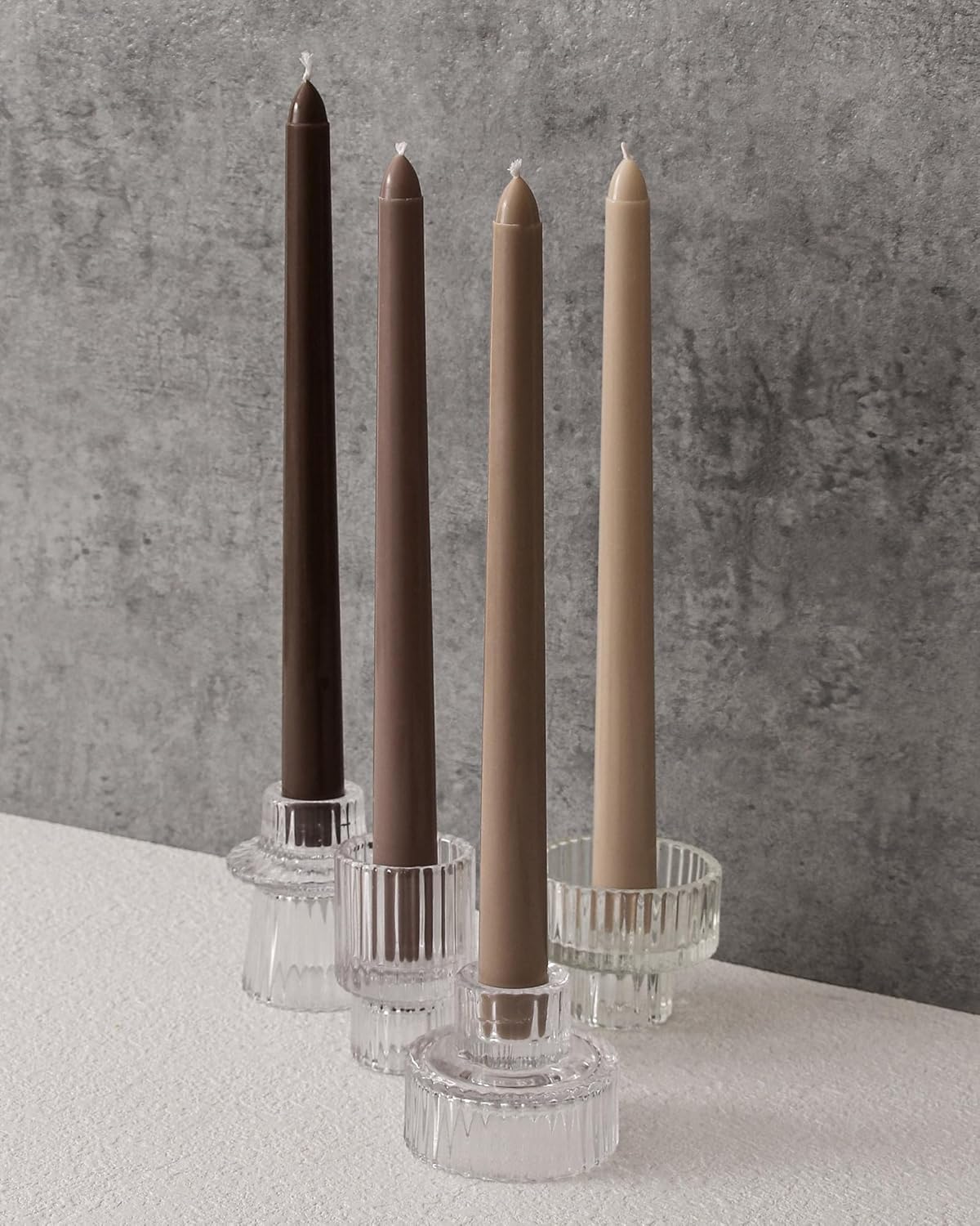 Taper Candles Unscented Smokeless Long Tall Tapered Candle for Candlesticks SticksHome Decor Dinner