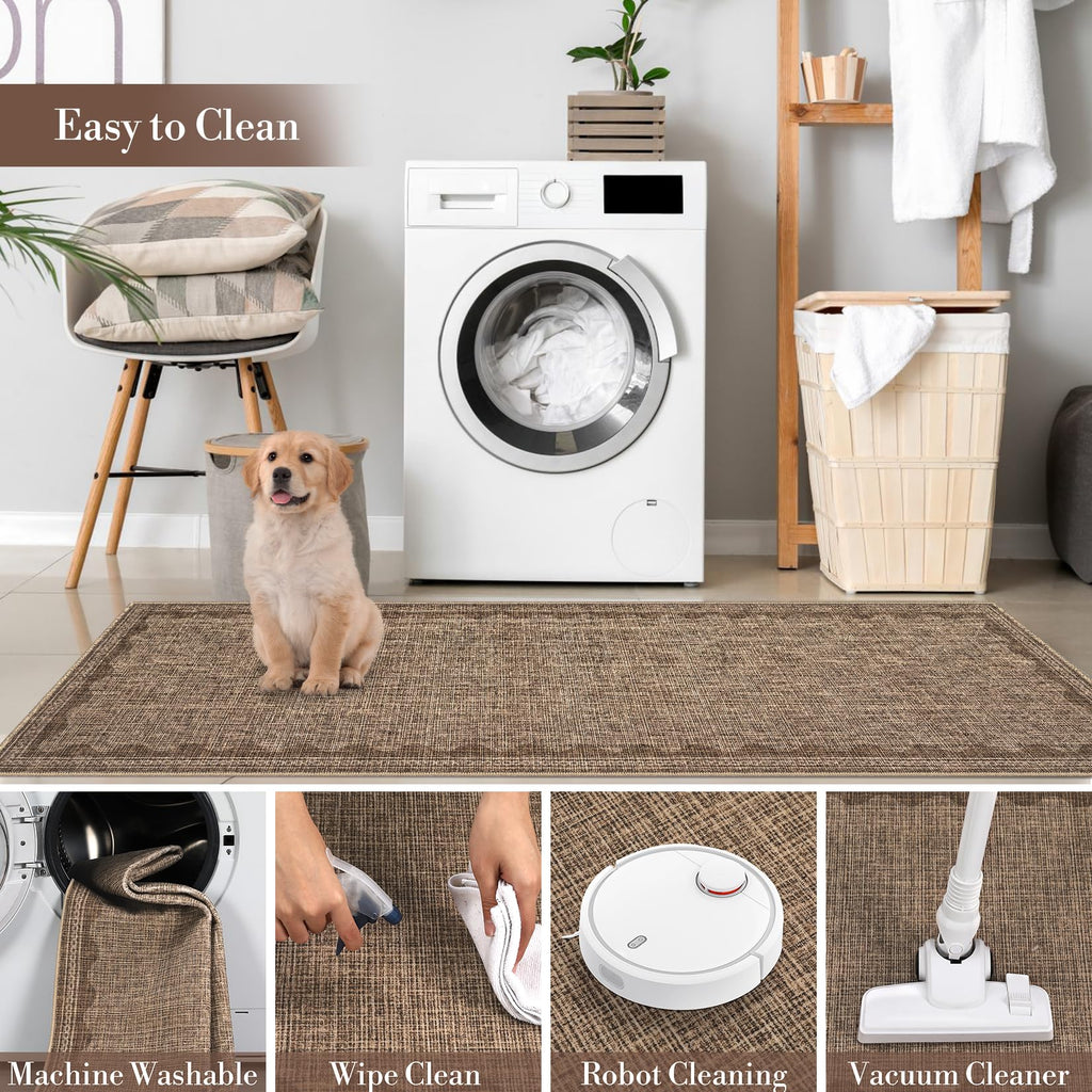 Scalloped Rug Soft Carpet