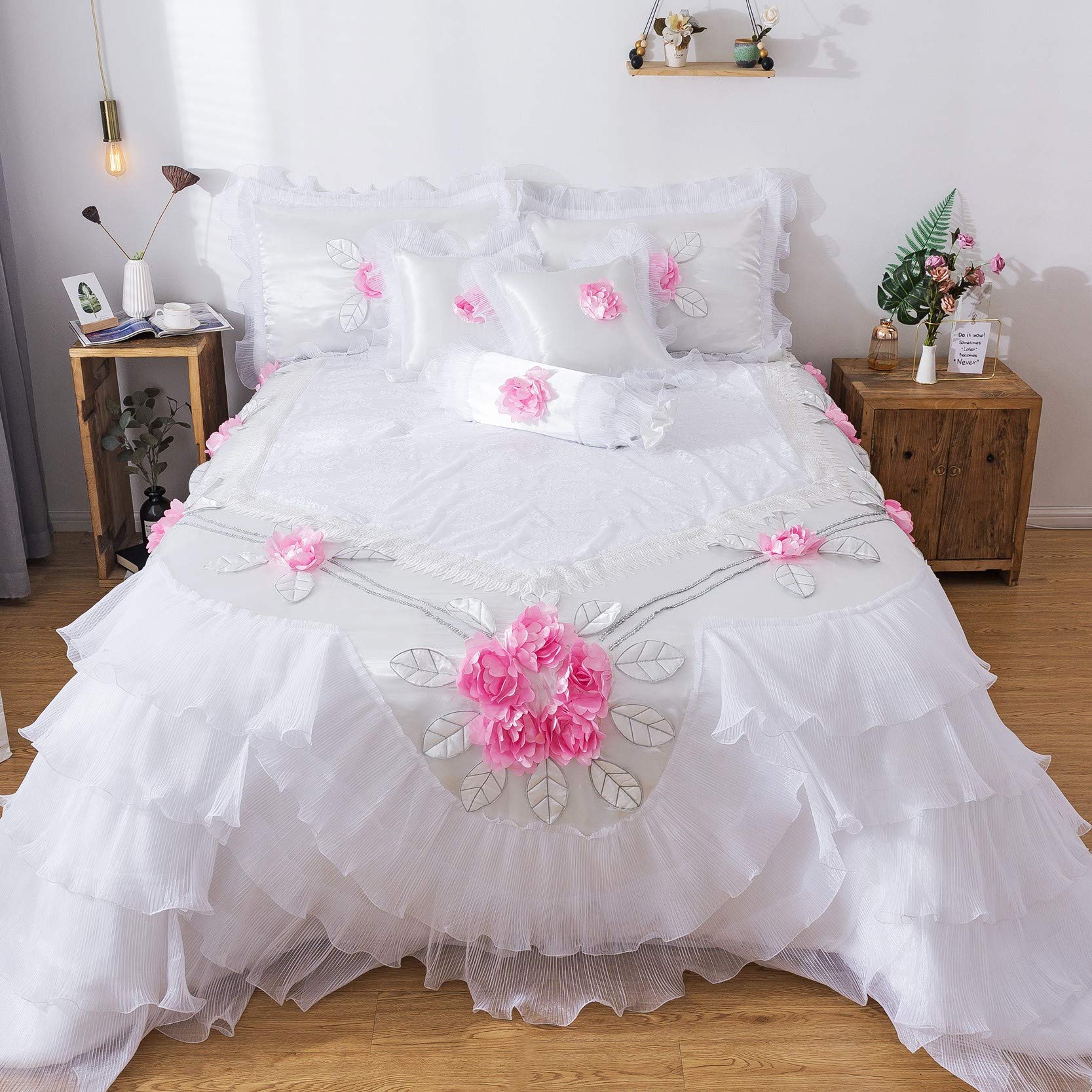 Floral Luxurious Comforter Set