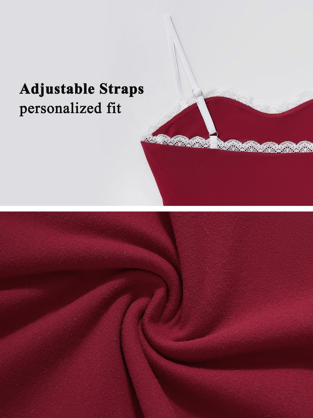 Lace Tank Tops for Women Sexy Double Lined Y2K Going Out Basic Cami Shirt