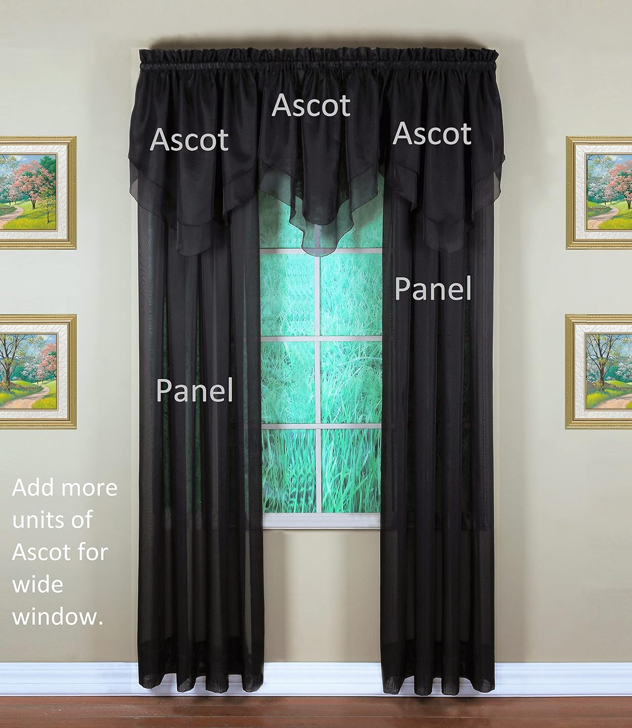 Voile Sheer Panel