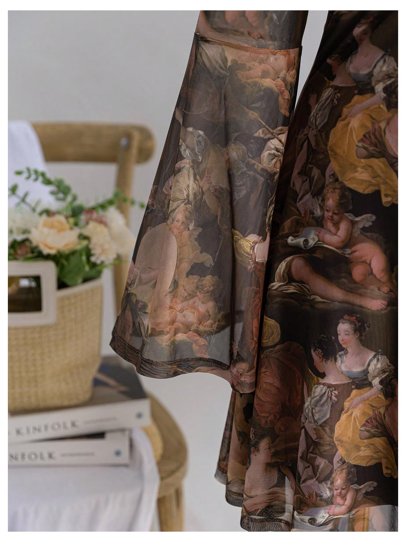 Women's Plus Size Lace Leopard Print Bell Sleeve Bow Front Dress Mini