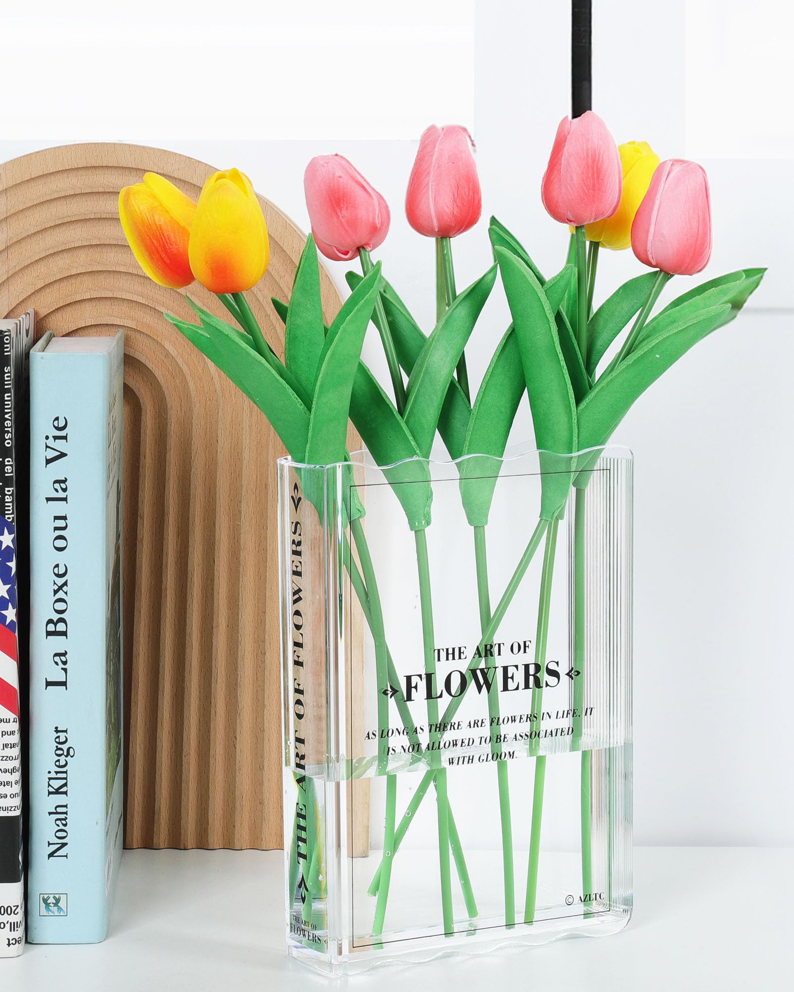 New Book-Shaped Flower Vase â€?Aesthetic Decor