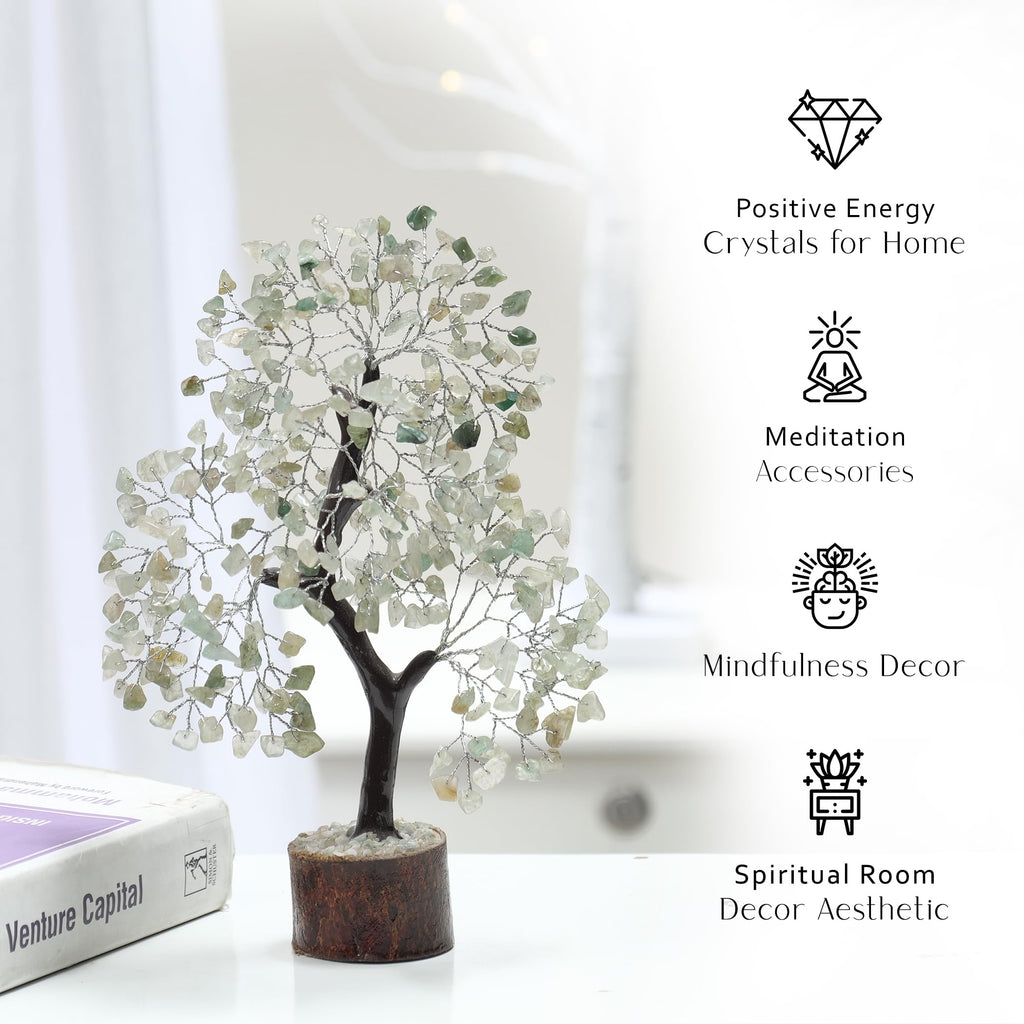 Rose Quartz Crystals Good Luck Money Tree