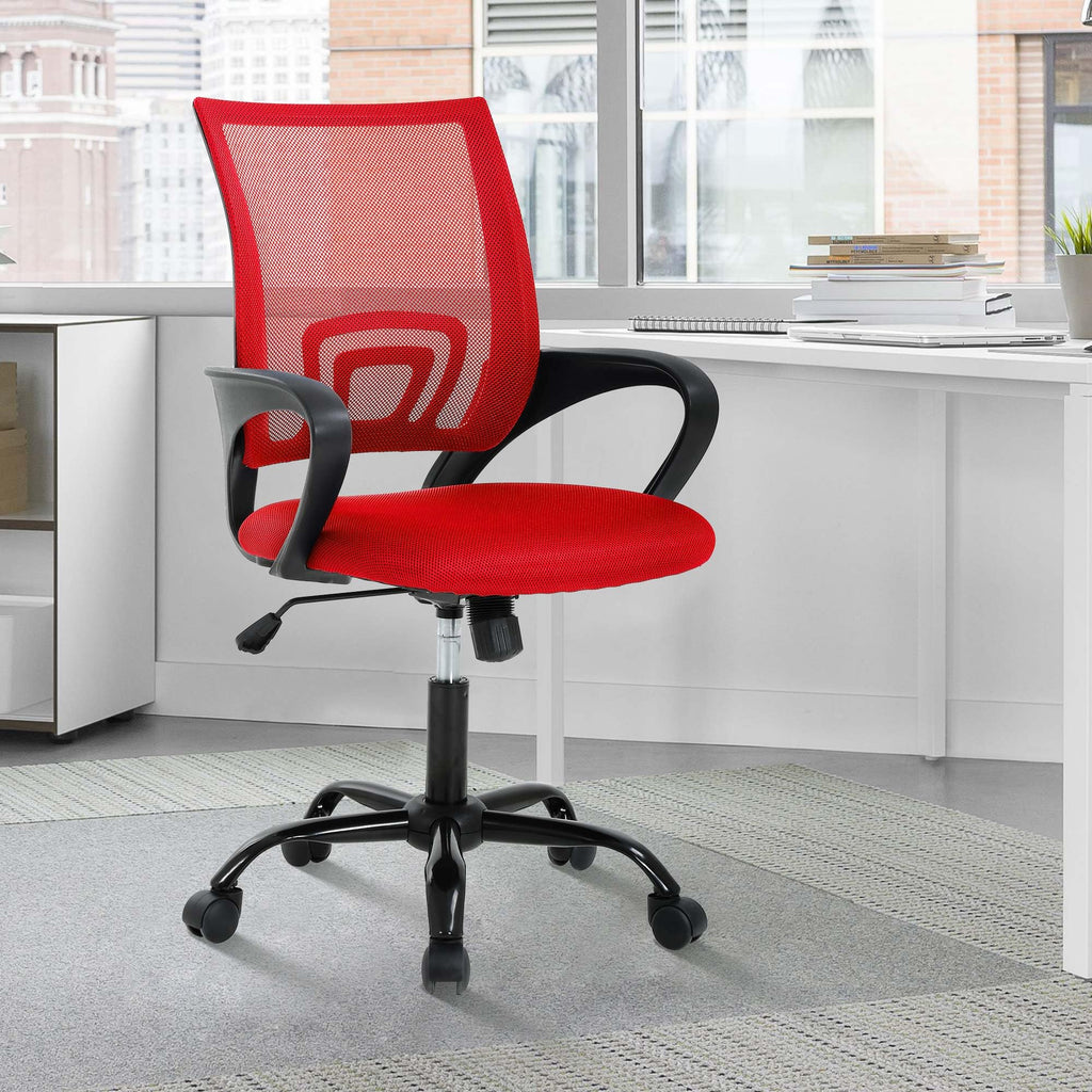 Comfortable Adjustable Mesh Office Chair with Lumbar Support
