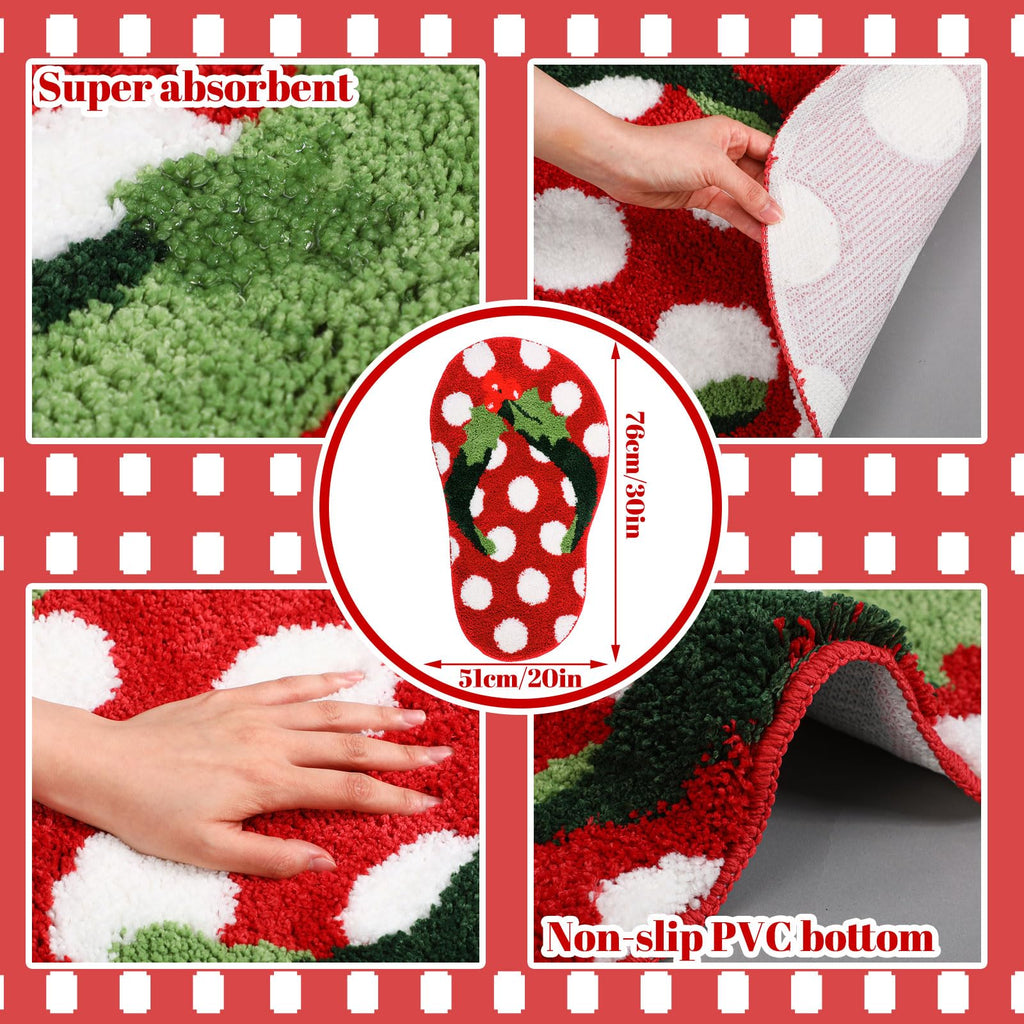 Flower Shower Mat Summer Bathroom Rug Flower Shape Shower Mat Door Cute Bath Summer Bathroom Decoratio Non Slip Washable Bath Rug